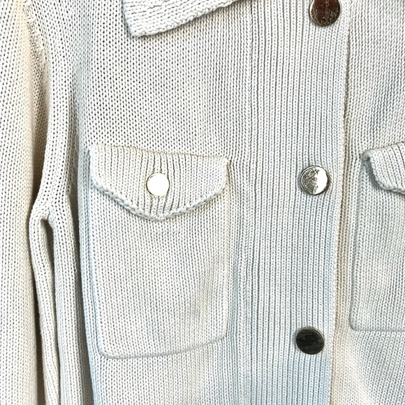 Worth Pearl Snap-Front Collared Cardigan - Picture 4 of 8